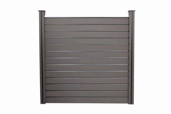Wood Grain Surface Finish Waterproof WPC Decking Panel for External Wall Long-lasting