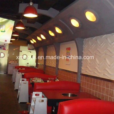 Fireproof Sound Absorption 3D Wall Panel in 500mm*500mm Size for Hotel Lobby Decor