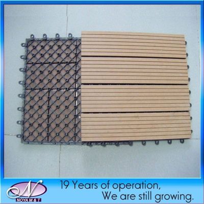 SGS Certified WPC Wood Plastic Composite Flooring/Decking in Grey