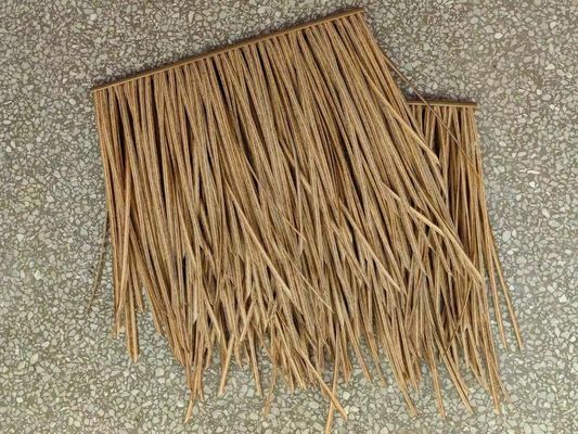 Decorative Artificial Simulation Thatched Roof Tile with 500*500mm Bent Tiles