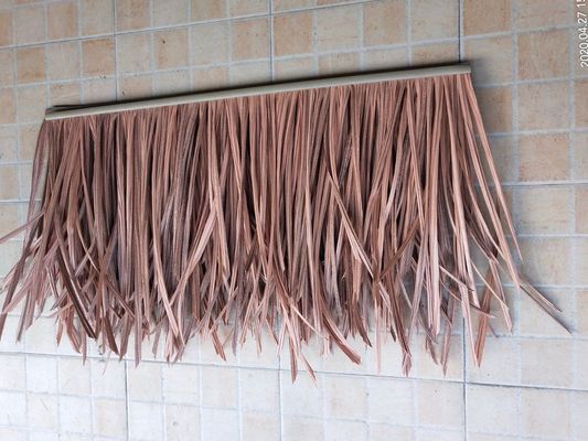 Decorative Artificial Simulation Thatched Roof Tile with 500*500mm Bent Tiles
