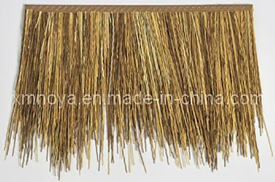 Customized African Tropical Yellow Synthetic Roofing Thatch for Roof Decoration at Best