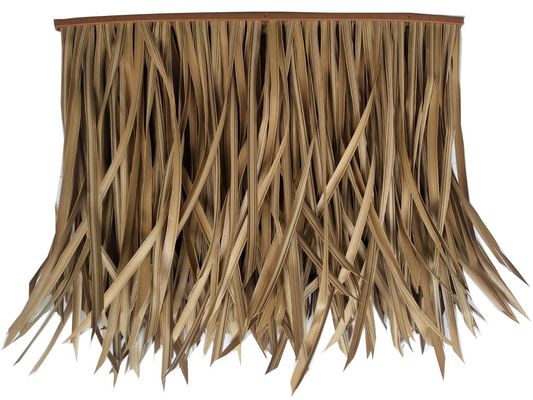 Outdoor Garden Synthetic Thatch with Normal Ceiling Function and Wooden Installation