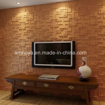 Home Decoration 3D Board Eco-Friendly Acoustic Sound PVC Wall Panel Customized Design