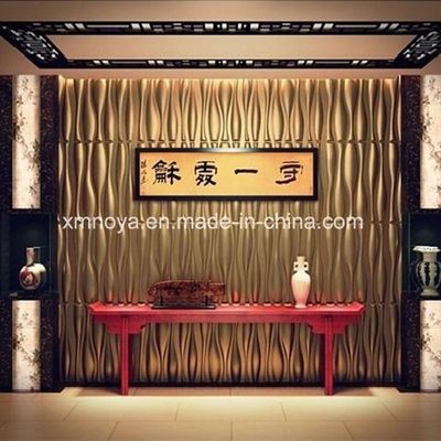 Parlor Usage 500mmx500mm Art Modern Fireproof Bass Traps 3D Board for Building Design