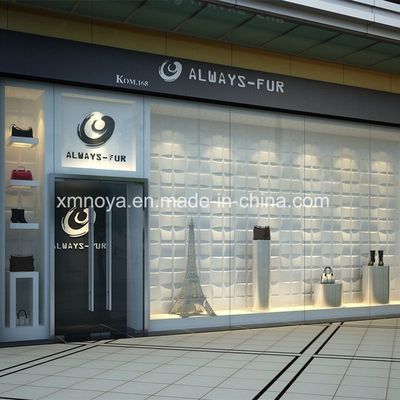 Parlor Usage 500mmx500mm Art Modern Fireproof Bass Traps 3D Board for Building Design