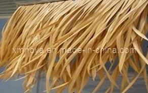 Fireproof Synthetic Thatched Roof Tile in Brown for Garden Decoration SGS Certified