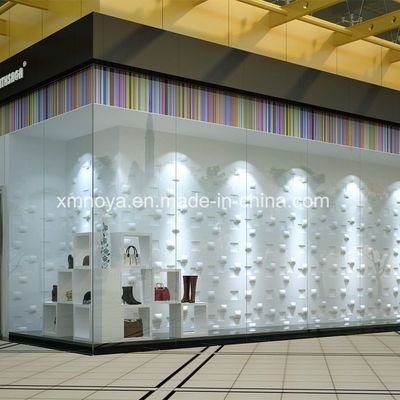 Modern  Store Partitions Decoration Fireproof 3D Wall Panel with B1 Grade