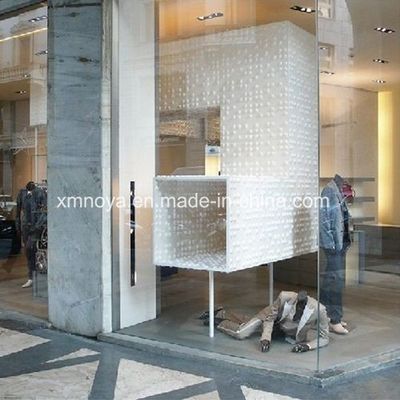 Modern  Store Partitions Decoration Fireproof 3D Wall Panel with B1 Grade
