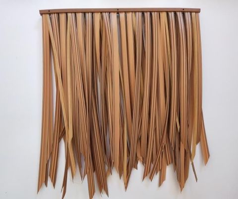 Customized Grey Synthetic Thatch Roof Design for Garden/Seaside Bars and Customized
