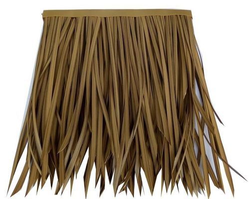 Customized Grey Synthetic Thatch Roof Design for Garden/Seaside Bars and Customized