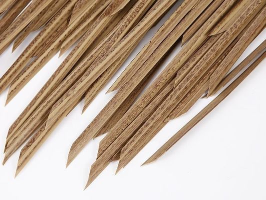 Artificial Fireproof Synthetic Thatch Roof Tiles with Customized PVC Material Component