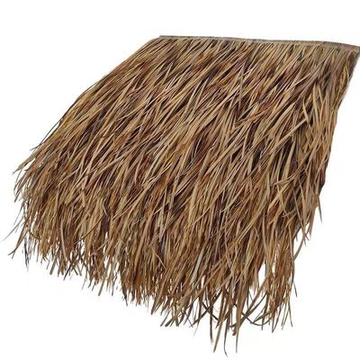 Artificial Synthetic Thatch Roofing 45*50cm and 100*60cm for Tropical Beach Efficiency