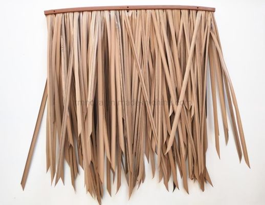 Envirment Decoration Simulation Plastic Thatched Roofing Tiles with ISO Certification