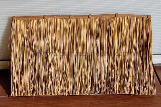 Yellow Artificial Thatch Tile Roof for Construction Material 45*50cm and 30*45cm