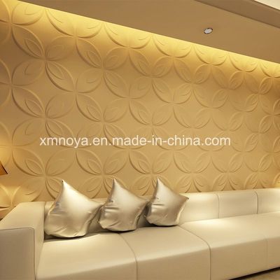 Plant Fibre Board 3D Panel for Colorful Soundproofing in Living Room Wall Decorative