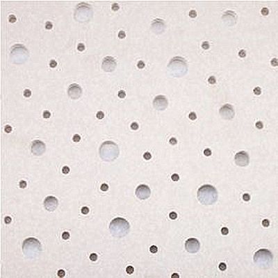 SGS Certified Fireproof Moisture Resistant Ceiling Gypsum Board with Sound Insulation