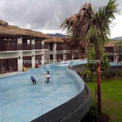 PVC Material Component Fireproof Artificial Synthetic Simulation Thatched Roof Tile