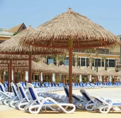 Customized Artificial Thatch Fireproof Plastic Roof for Fire-resistant Outdoor Areas