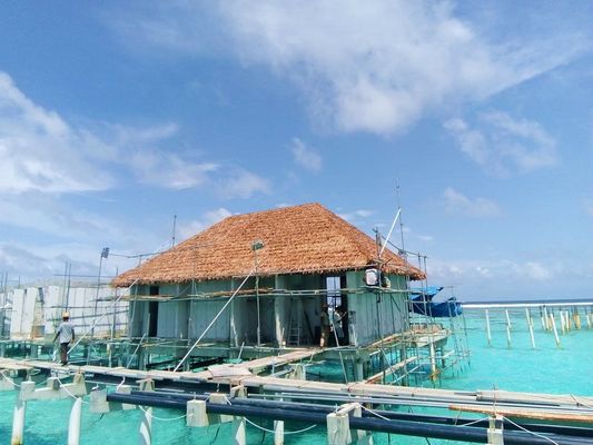 Waterproof Synthetic Palm Artificial Wheat Straw Thatched Roof 45*50cm and 100*45cm