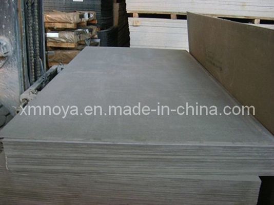 Customized High Density Asbestos Free Fire Proof Cement Board in Gray and Light Yellow