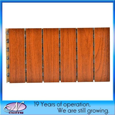 Painting Surface Groove Wooden Acoustic Panels for Ceiling/Wall Acoustic Soundproofing