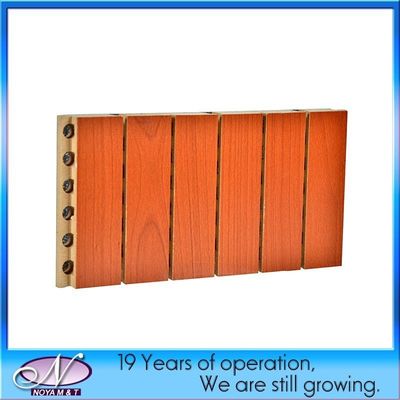 Painting Surface Groove Wooden Acoustic Panels for Ceiling/Wall Acoustic Soundproofing