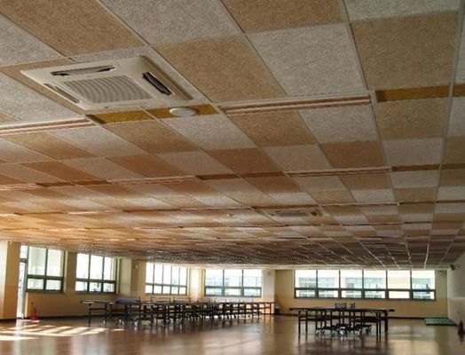 15/20/25mm Thickness Square Edge Wood Wool Sound Acoustic Ceiling Best in the Market