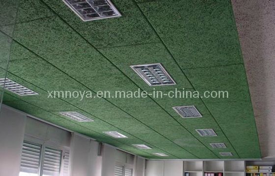1200*2440mm Wood Wool Sound Absorbing Board for Noise Reduction Ceiling Decoration