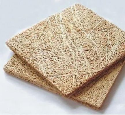 1200*2440mm Wood Wool Sound Absorbing Board for Noise Reduction Ceiling Decoration