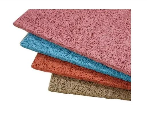 Replace After-sales Service Sound Absorption Wood Wool Groove Wooden Acoustic Panels