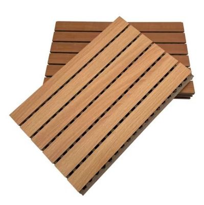 Wool Acoustic Panel Type for Soundproofing 600*600 Size Perforated Wooden Panels