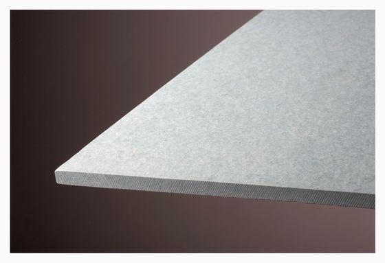 Indoor Fireproof Fiber Cement Board for Decorative Partition in Gray and Light Yellow