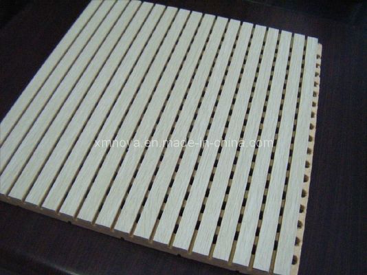 Wool Acoustic Panel Type for Soundproofing 600*600 Size Perforated Wooden Panels