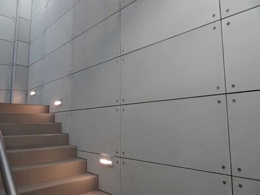 Gray and Light Yellow Fibre Cement Panel for High Strength Wall Cladding or Ceiling Tile