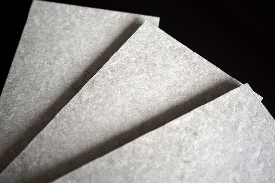 Gray and Light Yellow Fibre Cement Panel for High Strength Wall Cladding or Ceiling Tile