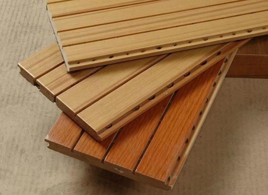 Decorative Materials 197mm*2400mm Acoustic Insulation Panel with Square Edge