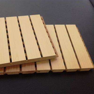 600*600 Fireproof Acoustic Sound Absorption Wooden Panel for Wall Decoration Material