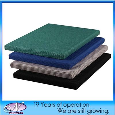 E1 Acoustical Sound Absorption Fiberglass Wall Panel for Replaceable Building Material