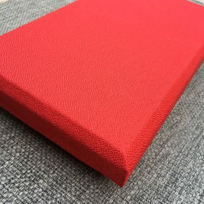 E1 Acoustical Sound Absorption Fiberglass Wall Panel for Replaceable Building Material