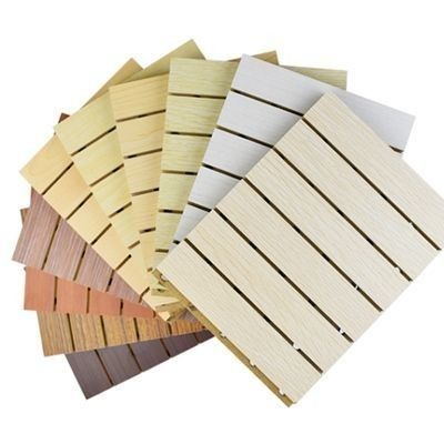 Wooden Acoustic Panels Fireproof Grade A1 and Easy to Install for Wall / Ceiling