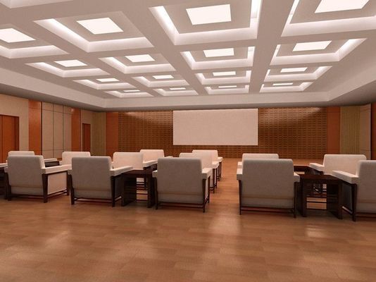 Wooden Acoustic Panels Fireproof Grade A1 and Easy to Install for Wall / Ceiling