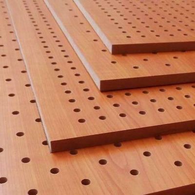 Wooden Acoustic Panels Fireproof Grade A1 and Easy to Install for Wall / Ceiling