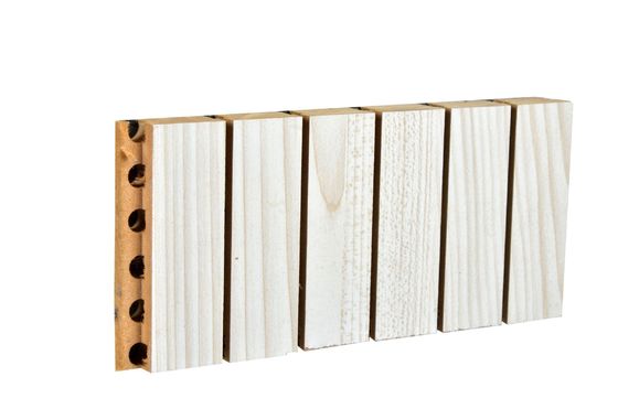 E1 Acoustic Sound Absorption Wooden Wall Panel for Theather and Gymnasium Decoration