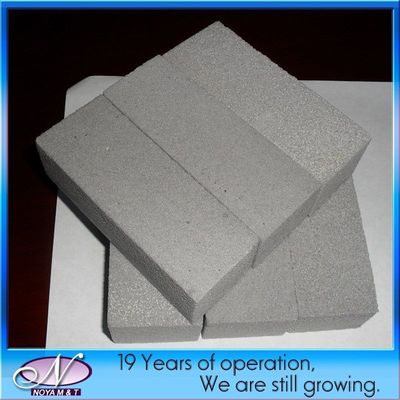 Groove Wooden Acoustic Panels High Density Acoustic Heat Insulation Foam Glass Blocks