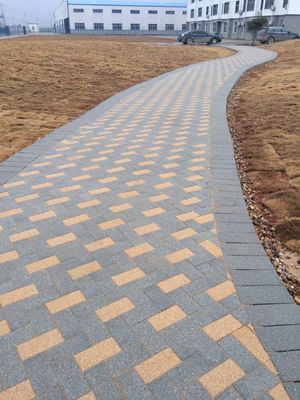 Suitable for Parking Lots and Common Lanes Brown Water Permeable Brick / Block Pavement