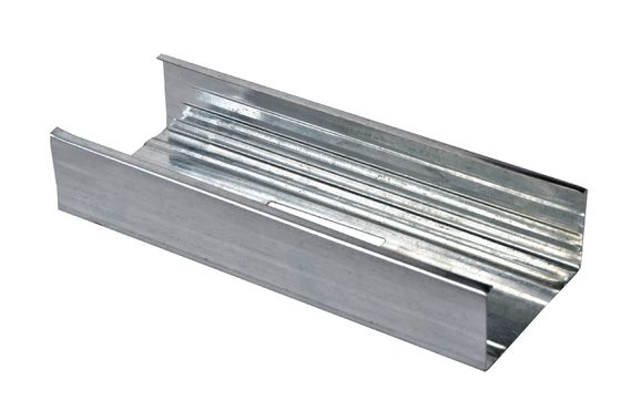 Galvanized Metal Profile for Wall Partition Material Not Perforated Steel Material
