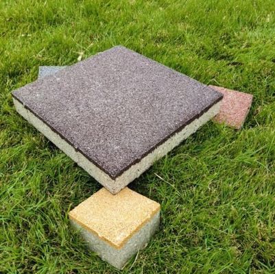 Stylish Sintering Grey and Red Ceramic Water Permeable Brick for Paver Driveway Garden