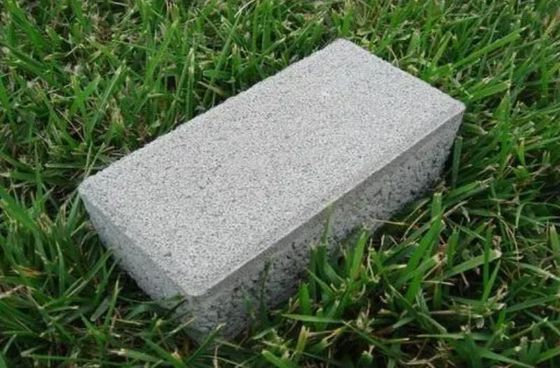 Stylish Sintering Grey and Red Ceramic Water Permeable Brick for Paver Driveway Garden