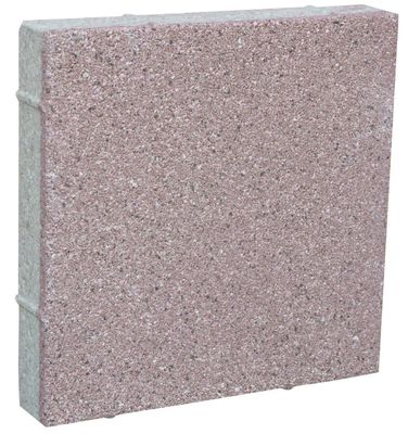 Red Porcelain Paving Brick 100mm*25mm Size for Patio Driveway Anti-Skid 65-85 Bpn